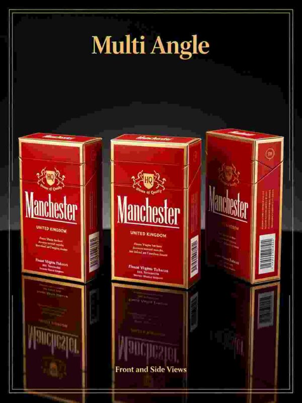 12 Manchester Red c23-四角红曼