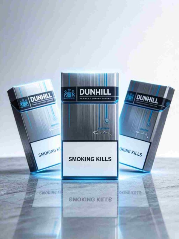 12 Dunhill Switch Silver Blue C35-灰登