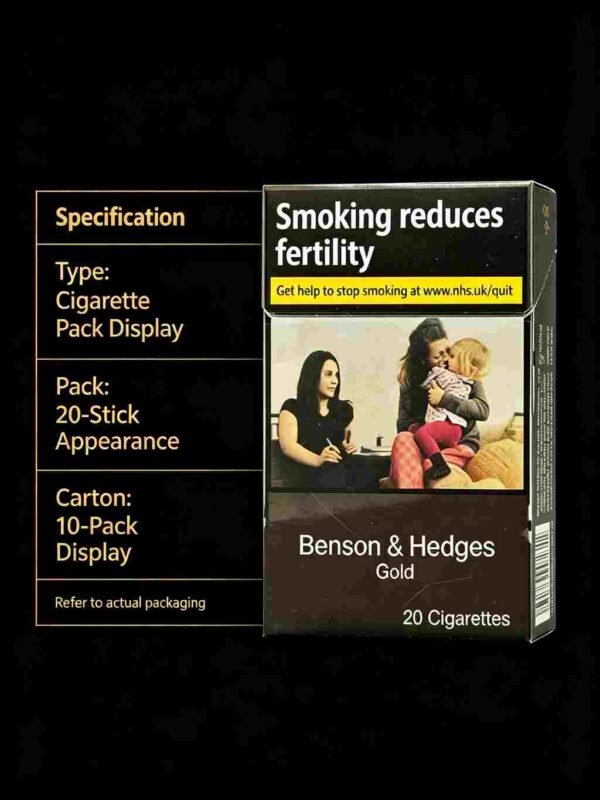 14 Benson &Hedges Gold B05-黑本森( 黑 本