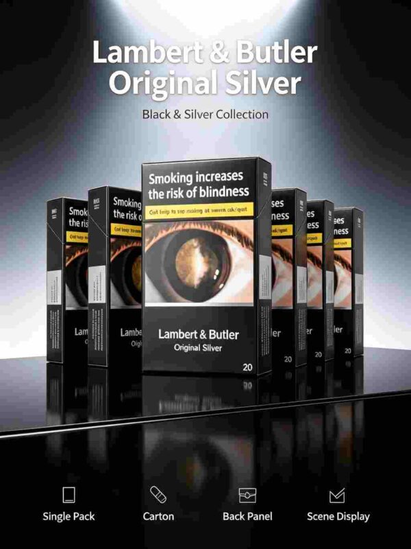 16 Lambert & Butler Original Silver B04-大眼睛