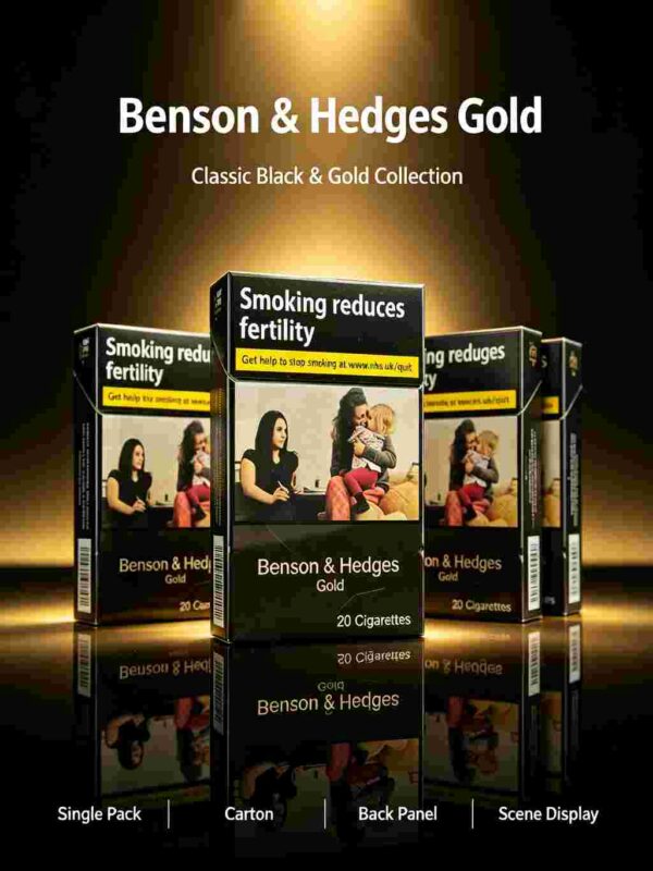 17 Benson &Hedges Gold B05-黑本森( 黑 本