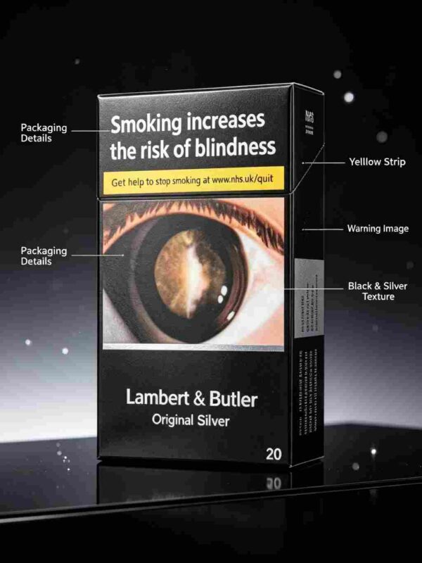 3 Lambert & Butler Original Silver B04-大眼睛
