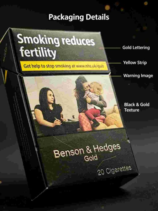 3 Benson &Hedges Gold B05-黑本森( 黑 本
