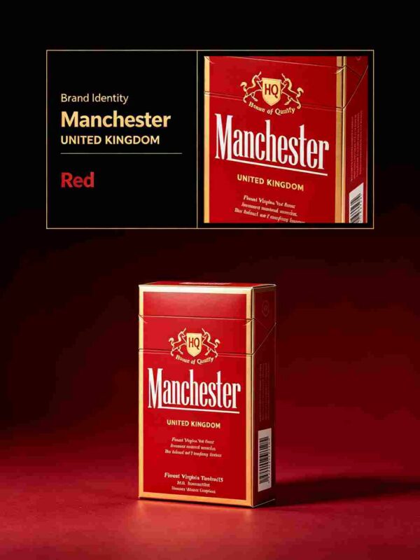 3 Manchester Red c23-四角红曼
