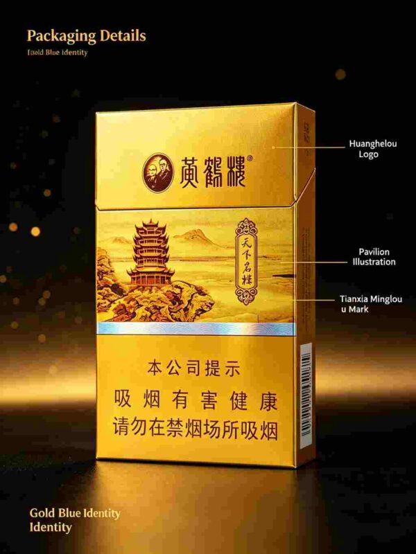 3-8.jpg Huanghelou cigarettes A11-黄鹤楼-天下名楼