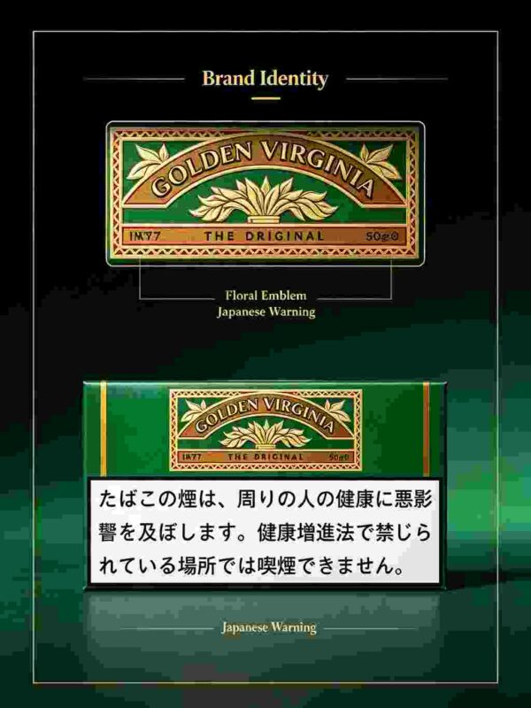 4 Golden Virginia 50 B14-日本Golden Virginia 50克