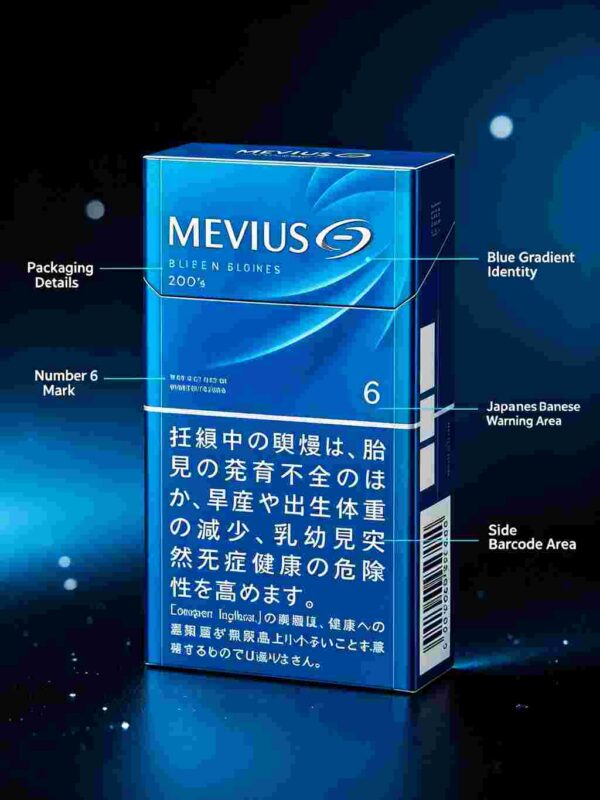 4 MEVIUS SUPER LIGHTS 6mg C18