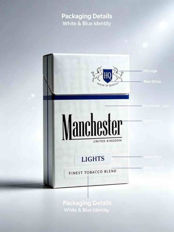 4 Manchester lights C22-四角白曼