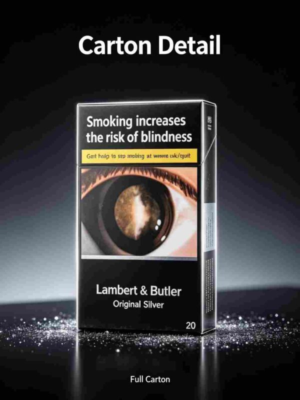 6 Lambert & Butler Original Silver B04-大眼睛