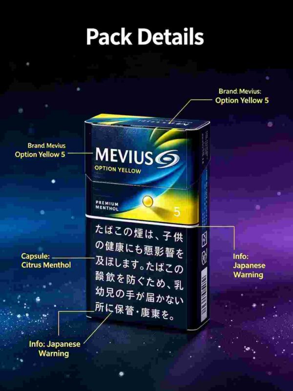 6 MEVIUS OPTION YELLOW C15