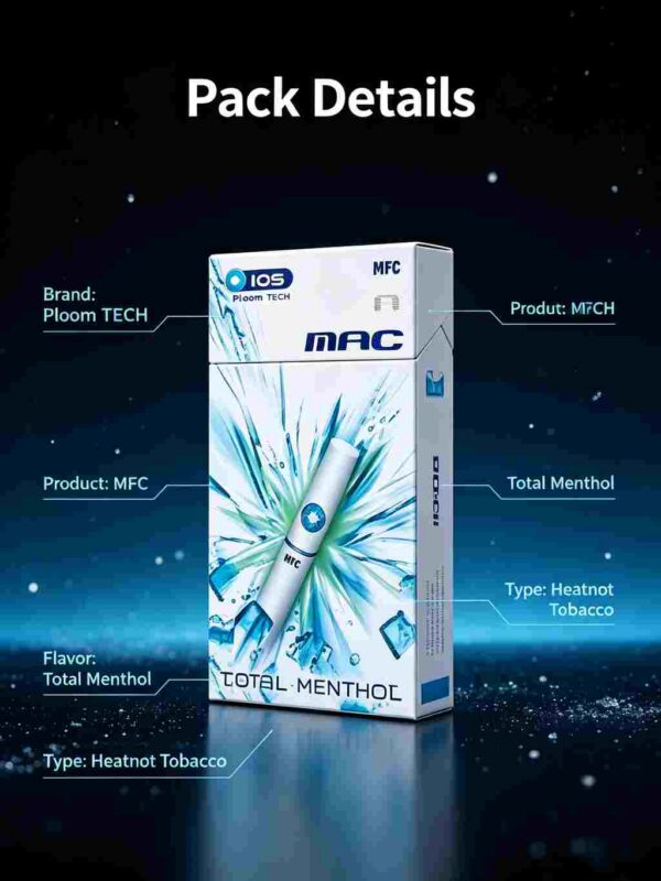 6 MAC Super Slims Cool Blast C19-MAC爆珠
