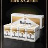 6 Marlboro Smooth Original Gold Pack Filter C25-白万美版