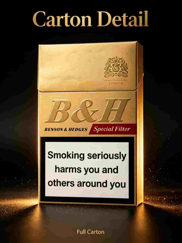 7 Benson & Hedges Special Filter B01-金本森