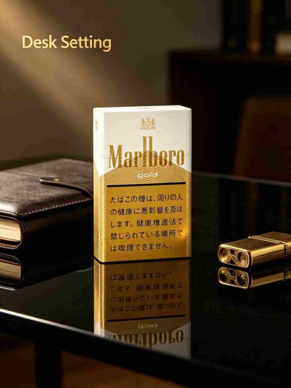 7 Marlboro Gold Box(Japan Duty Free) C24-日本金万宝路