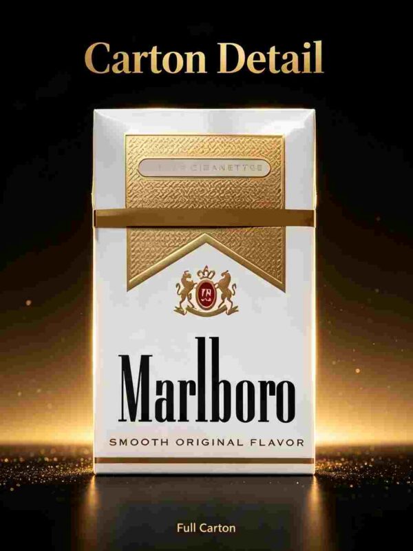 7 Marlboro Smooth Original Gold Pack Filter C25-白万美版